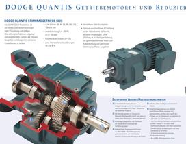 Quantis Getriebemotoren und Reduziergetriebe - 4