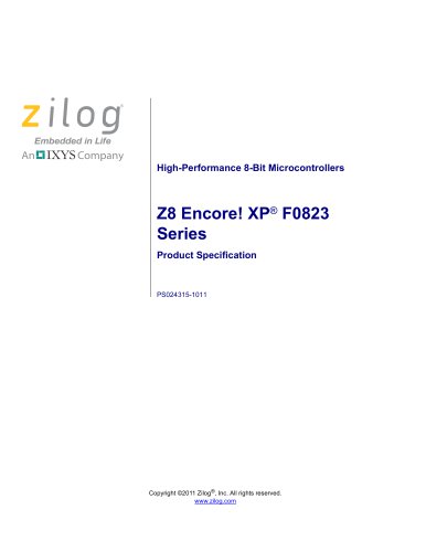 MICROCONTROLLERS Z8F0223QB005EG