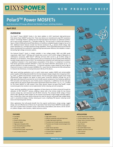 Polar3TM Power MOSFETs