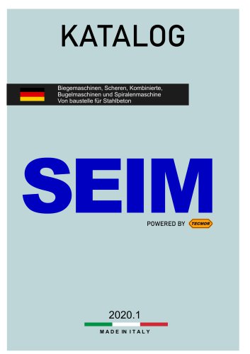 SEIM CATALOGUE GERMAN