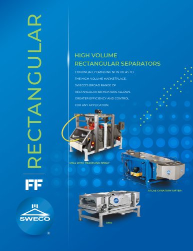 HIGH VOLUME RECTANGULAR SEPARATORS