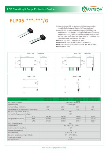 FATECH 10kA LED street light SPD FLP05 G