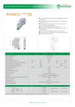 FATECH 60kA surge protector FV30C/1-150S for AC power system