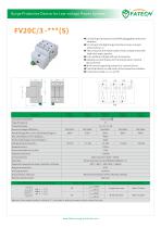 FATECH surge arrester FV20C/3-320S for power supply system