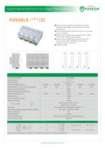 FATECH surge arrester FV50B/4-275S for Class B AC system