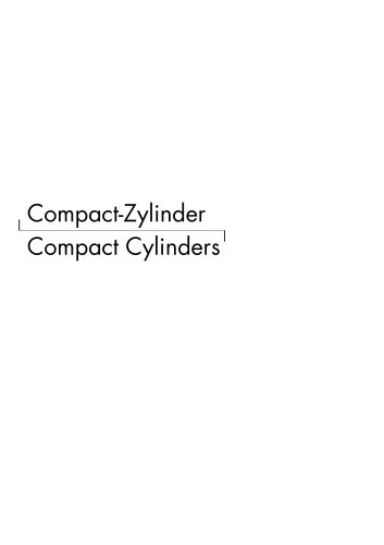 Compact cylinders