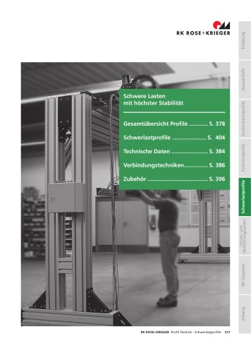 BLOCAN® Schwerlastprofile