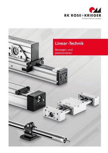 Gesamtkatalog Lineartechnik