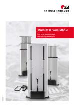 Hubsäule Multilift II Produktlinie