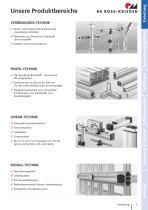 Linear-Technik Hubsäulen und  Elektrozylinder - 3