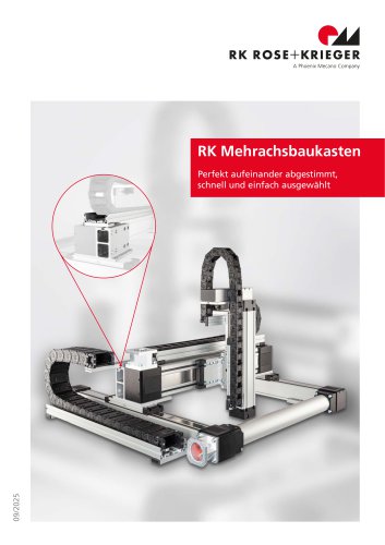 Mehrachsen-Positioiersystem Baukasten