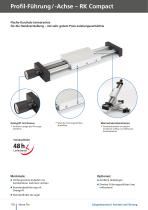 Profil-Führung/-Achse – RK Compact - 1