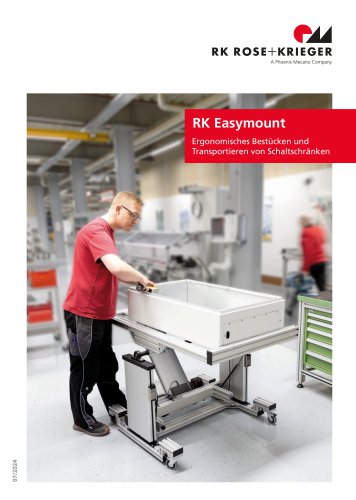 RK Easymount – Schaltschrank-Montagewagen