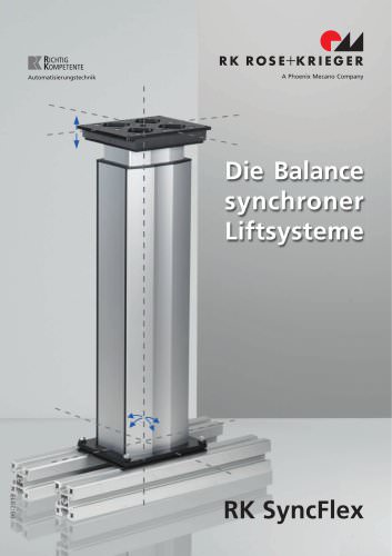 RK SyncFlex - Die Balance synchroner Liftsysteme