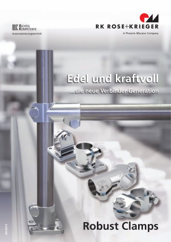 Robust Clamps - Rohrverbinder aus Edelstahl