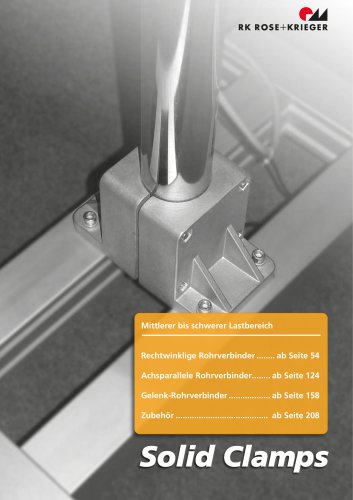 Rohrverbinder Klemmverbinder aus Aluminium