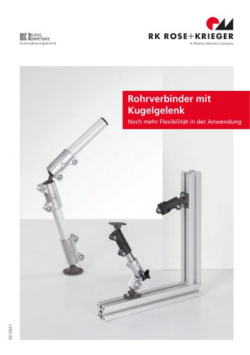 Rohrverbinder mit Kugelgelenk