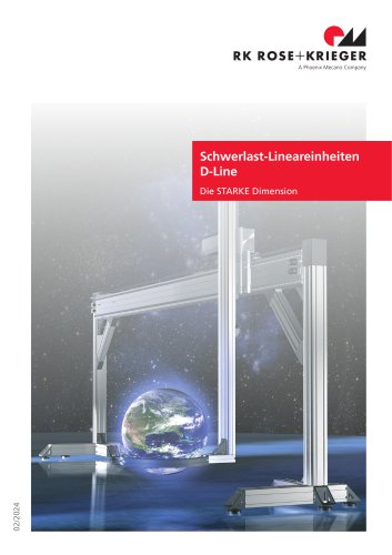 Schwerlast-Lineareinheiten D-Line
