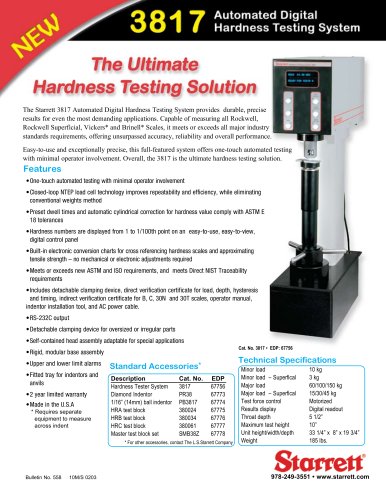 3817 Automated Digital Hardness