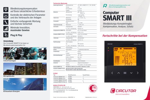 computer smart III, Kompletter Blindenergieregler