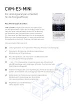 CVM-E3-MINI, Netzwerkanalysator für Energieeffizienz - 3