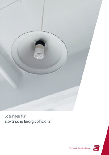 Lösungen für Elektrische Energieeffizienz