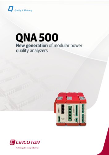 Modular power quality analyzers QNA 500