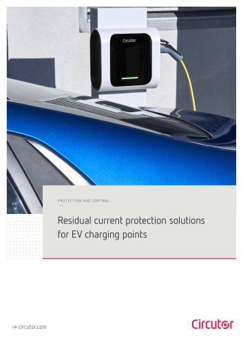 Residual current protection solutions for EV charging points