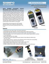 DT-207LR /207LR-S12 Non-Contact/Contact Laser Tachometers