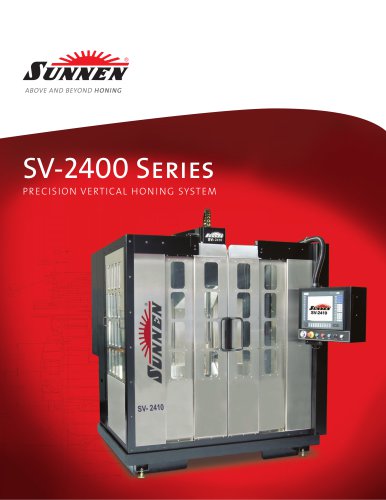 SV-2400 Series Precision Vertical Honing System