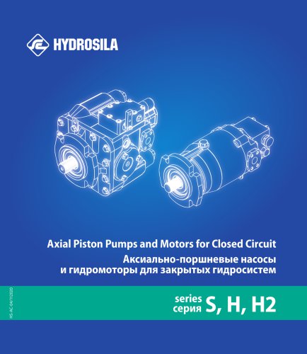 Axial-piston pumps and motors for closed circuit