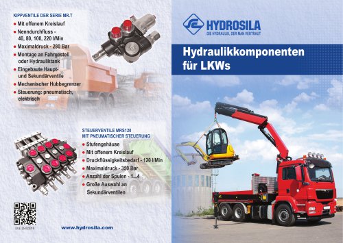 Hydraulikkomponenten für LKWs