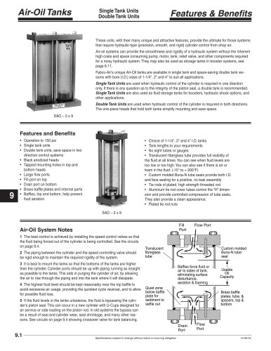 Air-Oil Tanks