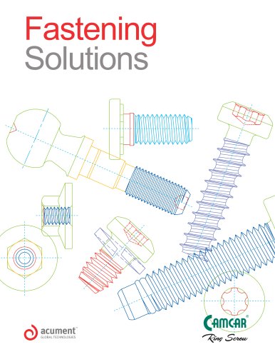 Camcar Fastening Solutions Catalogue