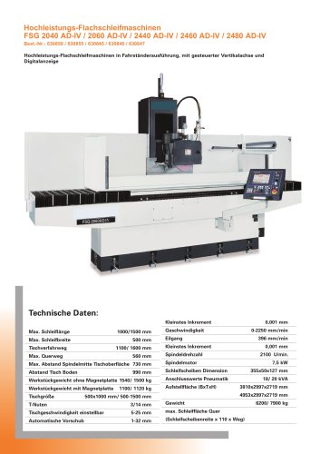 Hochleistungsflachschleifmaschine-FSG2040-2480-AD-IV