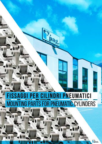 Cy.Pag. Mounting parts for pneumatic cylinders