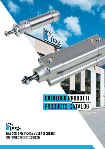 Cy.Pag. Pneumatic Cylinders Catalog 2017