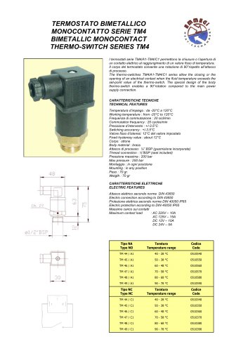 Thermostat TM4