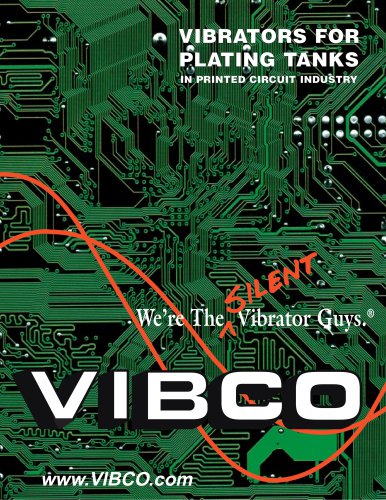 Plating Tank Vibrator Catalog