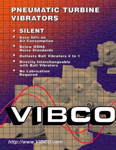 Silent Pneumatic Turbine Vibrators Catalog