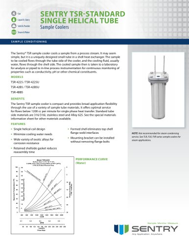 Sample Cooler TSR (standard) Data Sheet 4.2