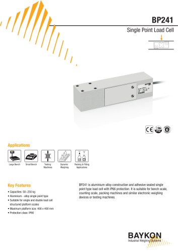 Baykon BP241 Single Point Load Cell