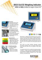 Baykon BX23 Ex Weighing Indicator