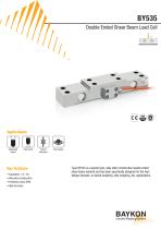 Baykon BY535 Double Ended Shear Beam Load Cell