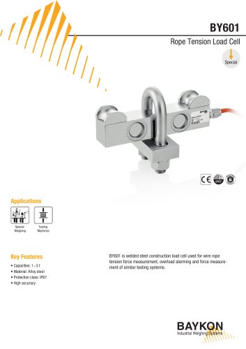 Baykon BY601 Rope Tension Load Cell