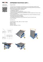 KIPPBARER PACKTISCH SOP-1-1