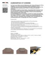 POLSTERHUBTISCH ST-3 HD KRB C-1