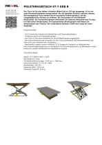 POLSTERHUBTISCH ST-7 KRB B-1