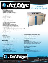 IP60-50 WATERJET INTENSIFIER PUMP