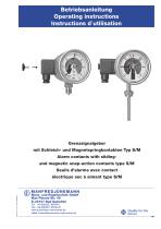 Diaphragm pressure gauge with alarm contacts - 9